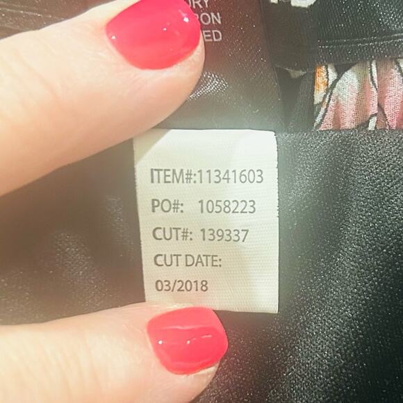 Torrid Challis Wide Leg Pant Plus‎ Size OO Floral Sheer Travel Vacation Resort - Picture 6 of 6